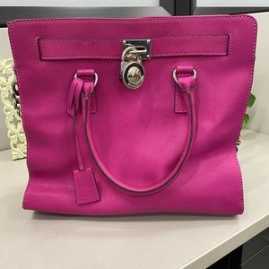 Michael Kors large Hamilton satchel purse